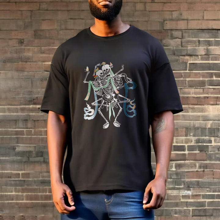 Buddha Stones ​​Tibetischen Der Herr Der Leiche Wald Design T T-shirt - image 3