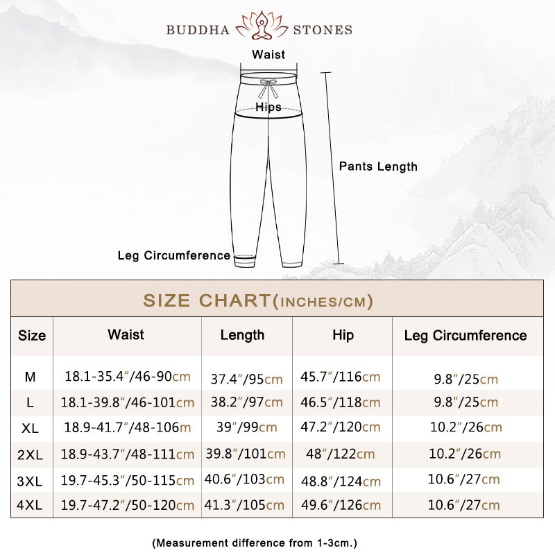 Buddha Stones, einfarbiges traditionelles Kurzarm-T-Shirt und Hose, Herren-Set - image 5