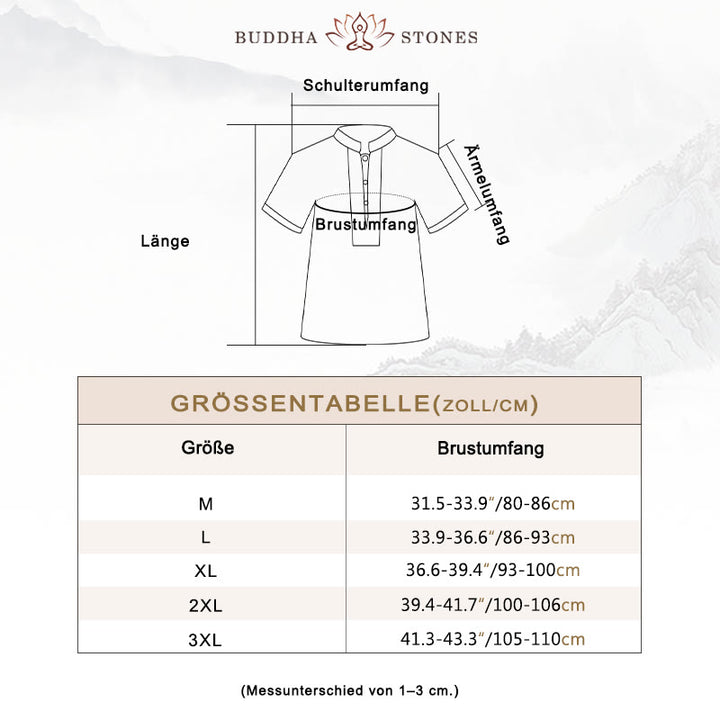 Spirituelle Zen-Meditation, Gebetspraxis, Baumwoll-Leinen-Kleidung, Herren-Set