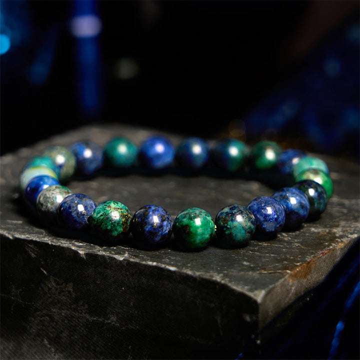 Buddha Stones Lazurite Serenity Armband