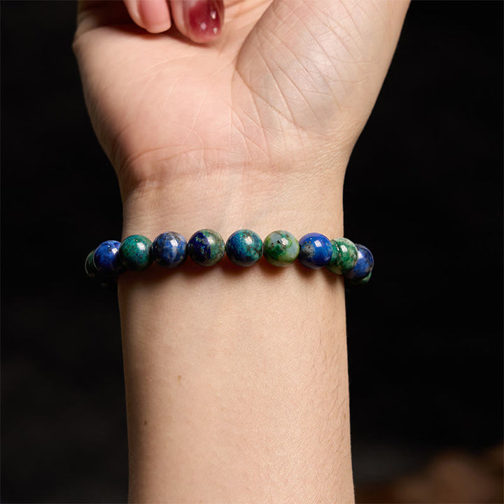 Buddha Stones Lazurite Serenity Armband