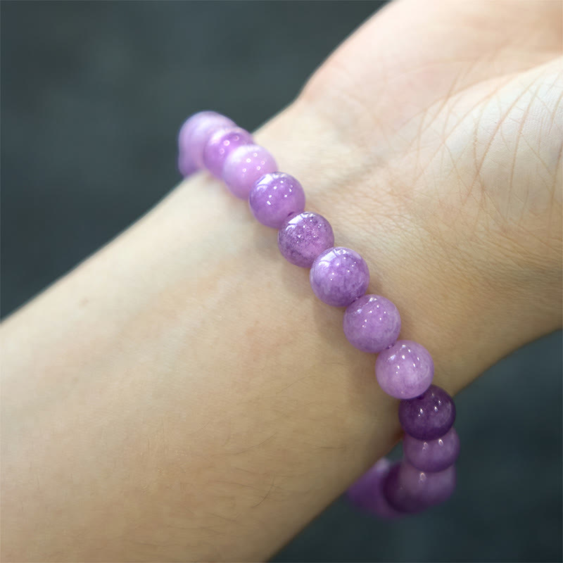 Buddha Stones Lepidolith Innerer Frieden Armband - image 3