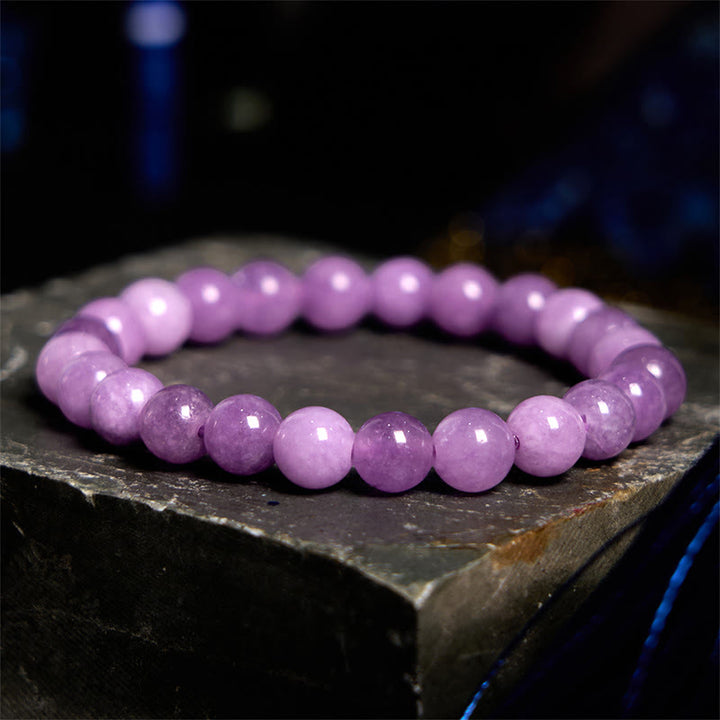 Buddha Stones Lepidolith Innerer Frieden Armband - image 0
