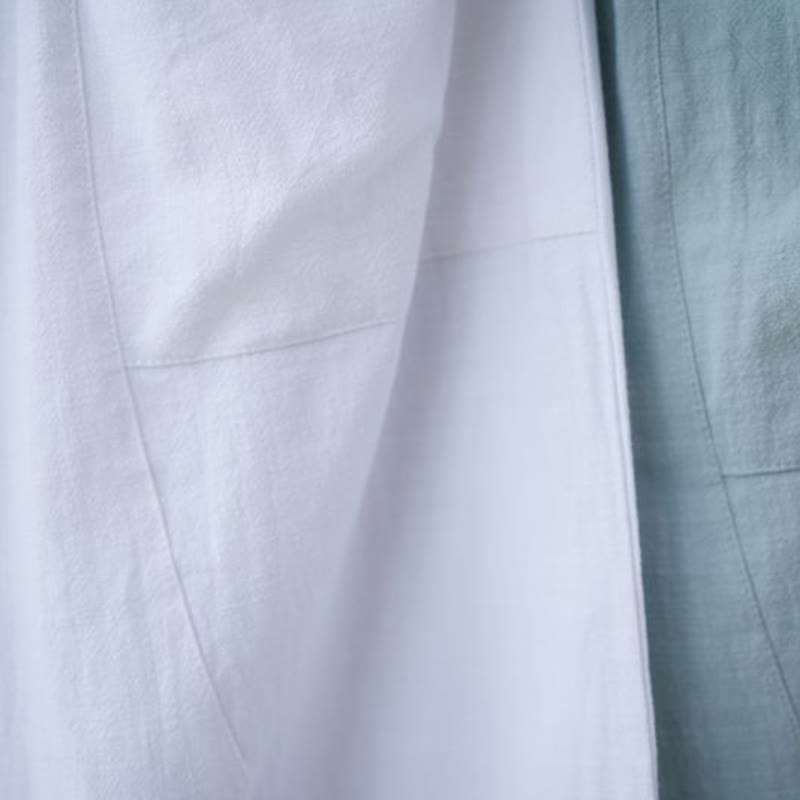 Buddha Stones - Haremshose für Herren aus einfarbigem Baumwoll-Ramie-Leinen mit elastischer Taille und Taschen - image 31