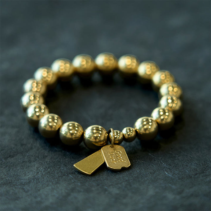 Buddha Stones ​​Heilarmband aus Messing und Kupfer - image 13