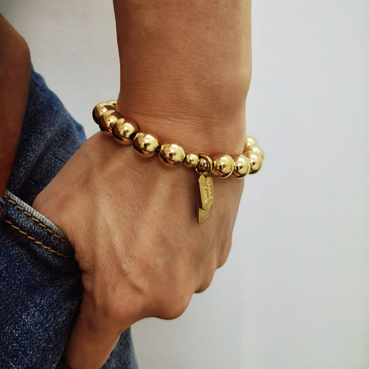 Buddha Stones ​​Heilarmband aus Messing und Kupfer - image 12