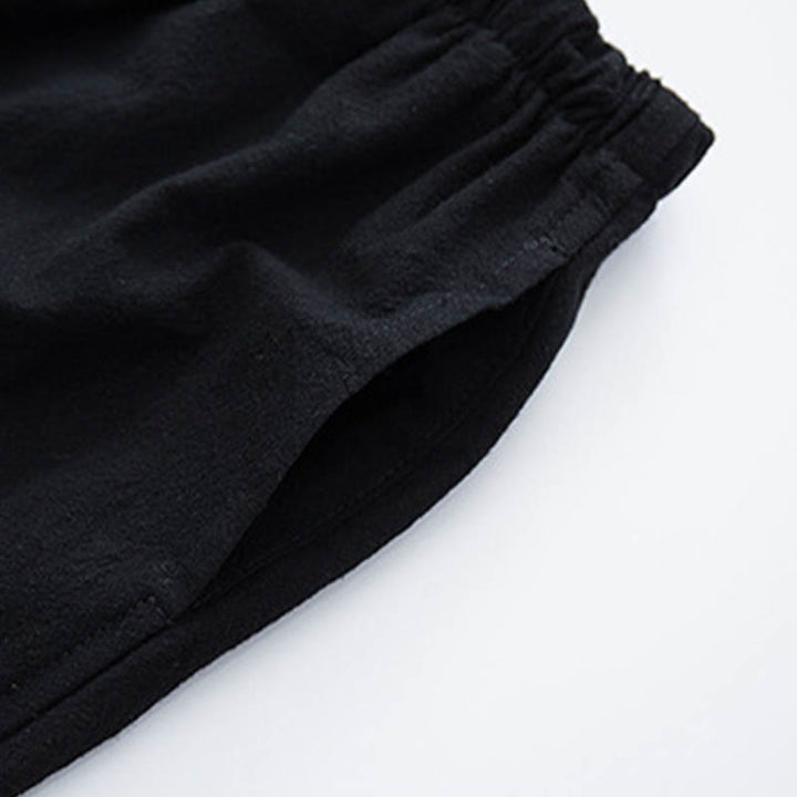 Buddha Stones 2-teiliger Tang-Anzug für Herren, Jacquard-Rebenmuster, Froschknopf, Baumwolle, Langarm, Hemd, Hose - image 12