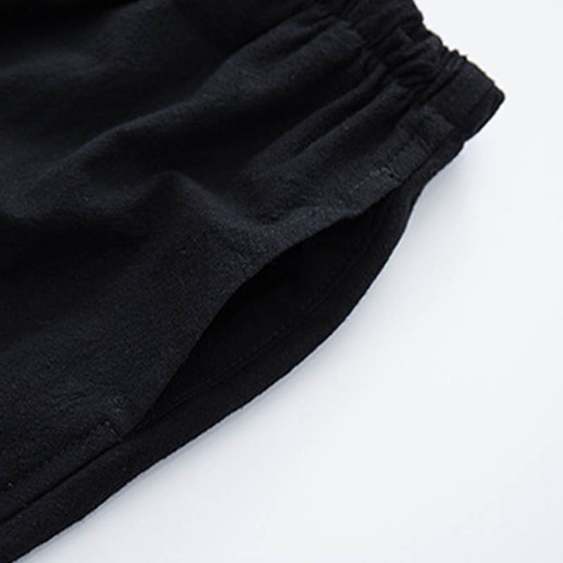 Buddha Stones 2-teiliger Tang-Anzug für Herren, Jacquard-Rebenmuster, Froschknopf, Baumwolle, Langarm, Hemd, Hose - image 12