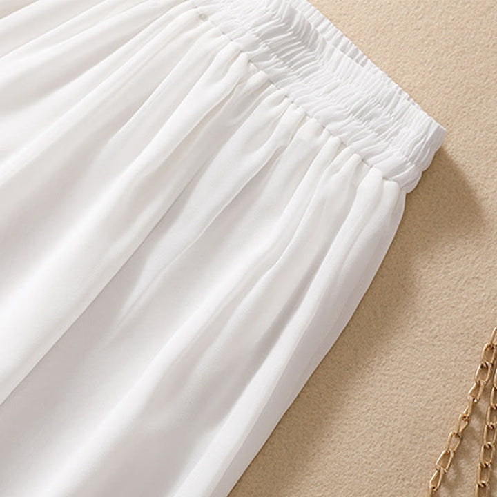 Buddha Stones Damen Hemdkleid mit Blumenstickerei und Froschknöpfen, weite Hose - image 18