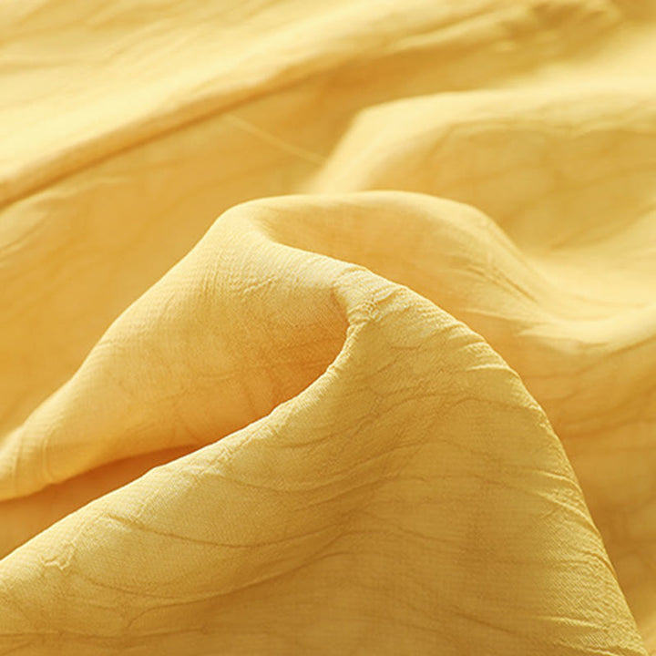 Buddha Stones Damen Hemdkleid mit Blumenstickerei und Froschknöpfen, weite Hose - image 12