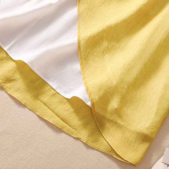 Buddha Stones Damen Hemdkleid mit Blumenstickerei und Froschknöpfen, weite Hose - image 9