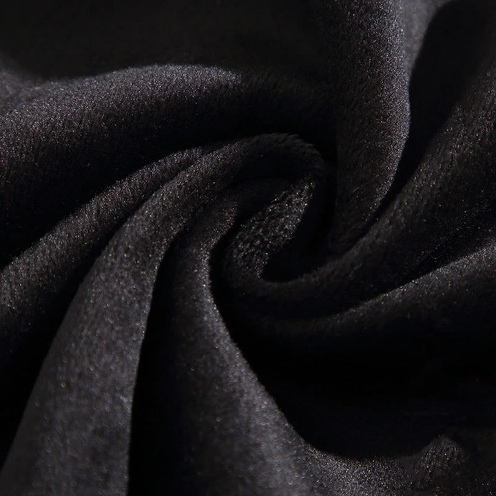 Buddha Stones Einfarbige Cord-Thermo-Haremshose für Herren mit Kordelzug und Taschen - image 16