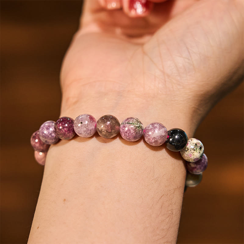 Buddha-Stein-Turmalin-Positives Armband