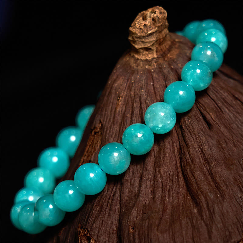 Buddha Stones Amazonit Positive Balance Armband
