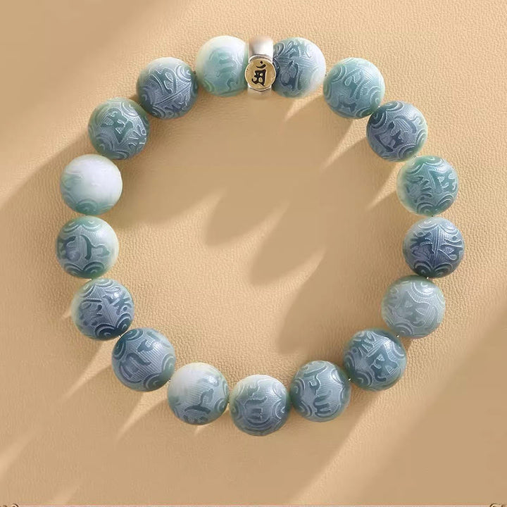 Buddha Stones, chinesisches Tierkreiszeichen, Bodhi-Samen, Om Mani Padme Hum, graviertes Weisheitsarmband - image 12