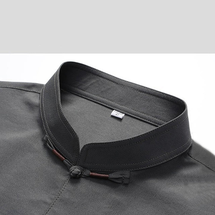 Buddha Stones, chinesisches Neujahr, bestickter Fu-Tang-Anzug, Hanfu, langärmeliges Oberteil und Hose, Kleidung für Herren - image 6