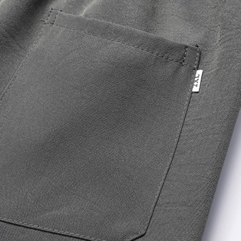 Buddha Stones, chinesisches Neujahr, bestickter Fu-Tang-Anzug, Hanfu, langärmeliges Oberteil und Hose, Kleidung für Herren - image 14