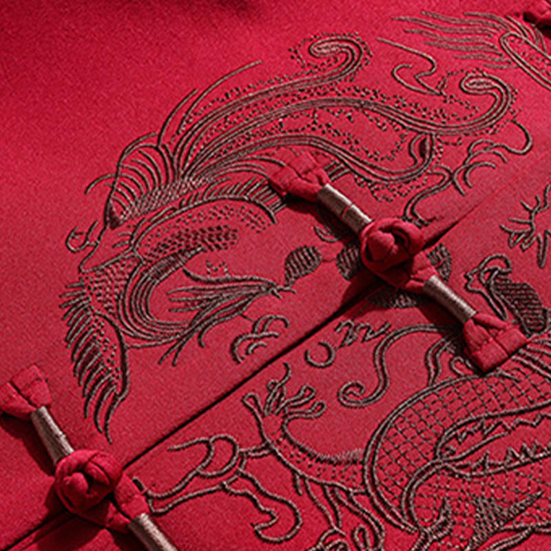 Buddha Stones, bestickter Tang-Anzug mit chinesischem Neujahrsmotiv, Hanfu, traditionelle Uniform, langärmeliges Oberteil und Hose, Kleidung für Herren - image 11