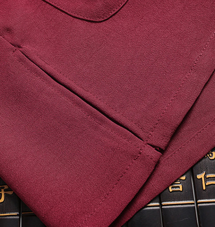 Buddha Stones, chinesisches Neujahr, bestickter Drache, Froschknopf, Tang-Anzug, Hanfu, langärmeliges Oberteil und Hose, Kleidung für Herren - image 6