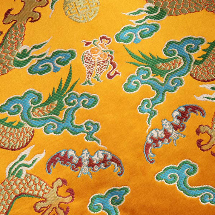 Buddha Stones, chinesische Neujahrs-Drachen-Stickerei, glückverheißende Wolken, Froschknopf-Tang-Anzug, Herrenjacke, Hemd - image 9