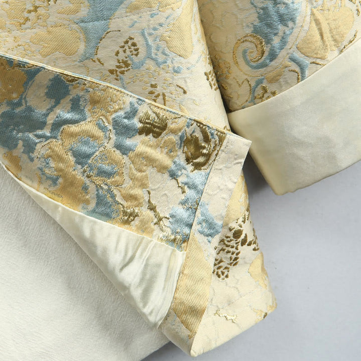 Buddha Stones, chinesisches Neujahr, Jacquard-Stickerei, Froschknopf, Tang-Anzug, Herrenjacke, Hemd mit Taschen - image 7