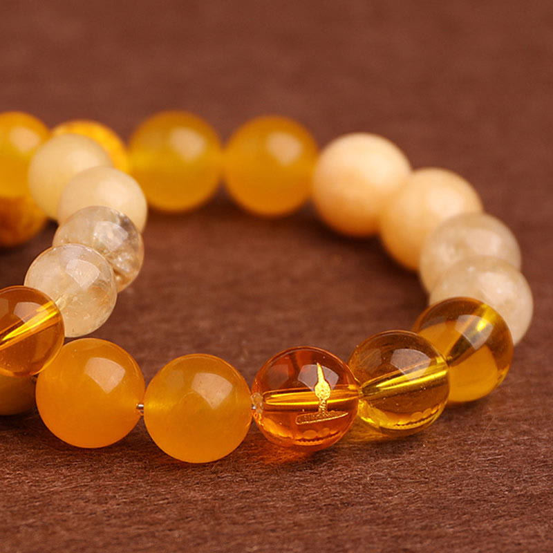 Buddha Stones Fünf Elemente Verschiedene Achat Balance Glück Armband - image 46