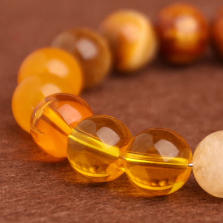 Buddha Stones Fünf Elemente Verschiedene Achat Balance Glück Armband - image 47