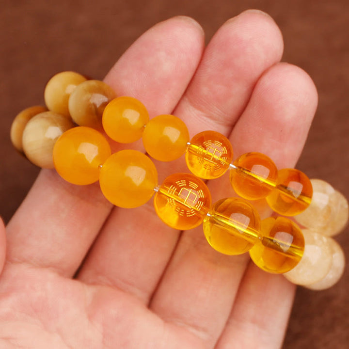 Buddha Stones Fünf Elemente Verschiedene Achat Balance Glück Armband - image 52