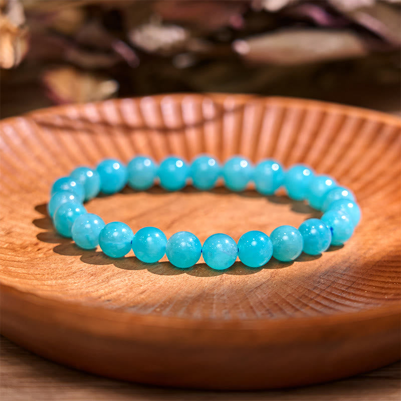 Buddha Stones Amazonit Positive Balance Armband