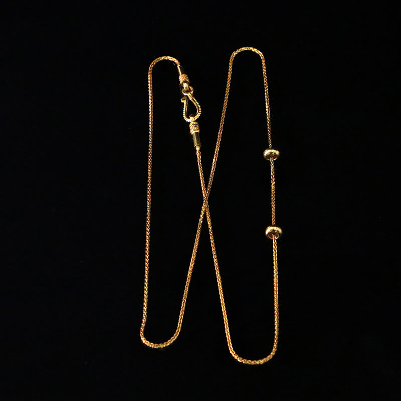 Halskette mit Anhänger aus tibetischem Zakiram-Anhänger mit Dzi-Perlen und Buddha Stones aus 925er Sterlingsilber - image 16