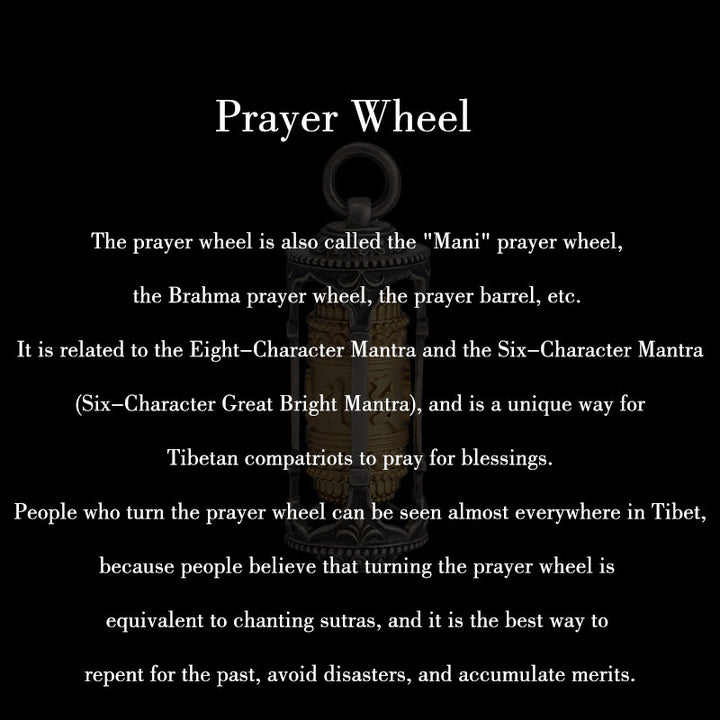 Halskette mit Anhänger „Buddha Stones“ aus 925er Sterlingsilber, tibetische Gebetsmühle „Om Mani Padme Hum“ - image 12