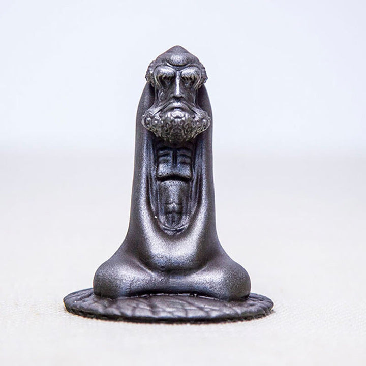 Buddha Stones , handgefertigt, Bodhidharma, Eisenpulver, Rostguss, Kunstharz, Statue, Heimdekoration - image 25