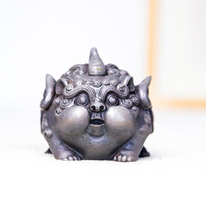 Buddha Stones, handgefertigt, Reichtum, PiXiu, Eisenpulver, Rostguss, Kunstharz, Statue, Heimdekoration - image 24