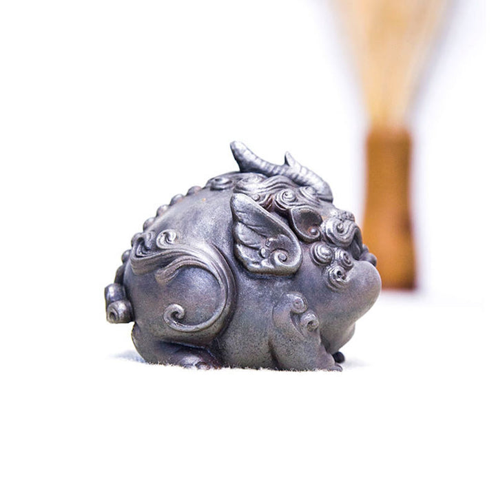 Buddha Stones, handgefertigt, Reichtum, PiXiu, Eisenpulver, Rostguss, Kunstharz, Statue, Heimdekoration - image 17