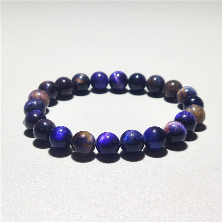 Buddha Stones Verschiedene Tigerauge Vertrauensarmband