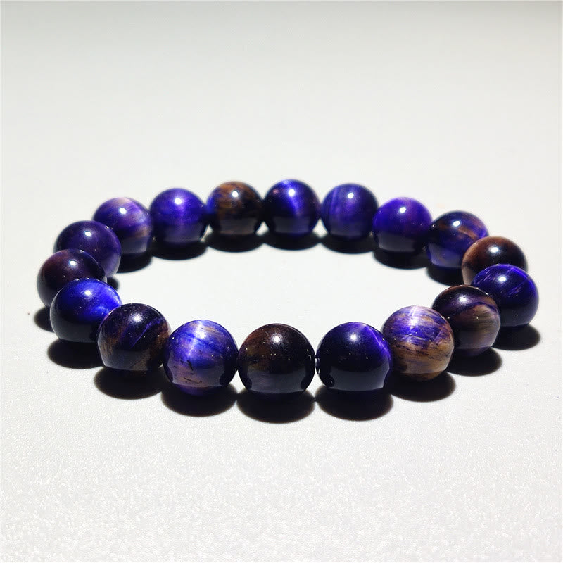 Buddha Stones Verschiedene Tigerauge Vertrauensarmband