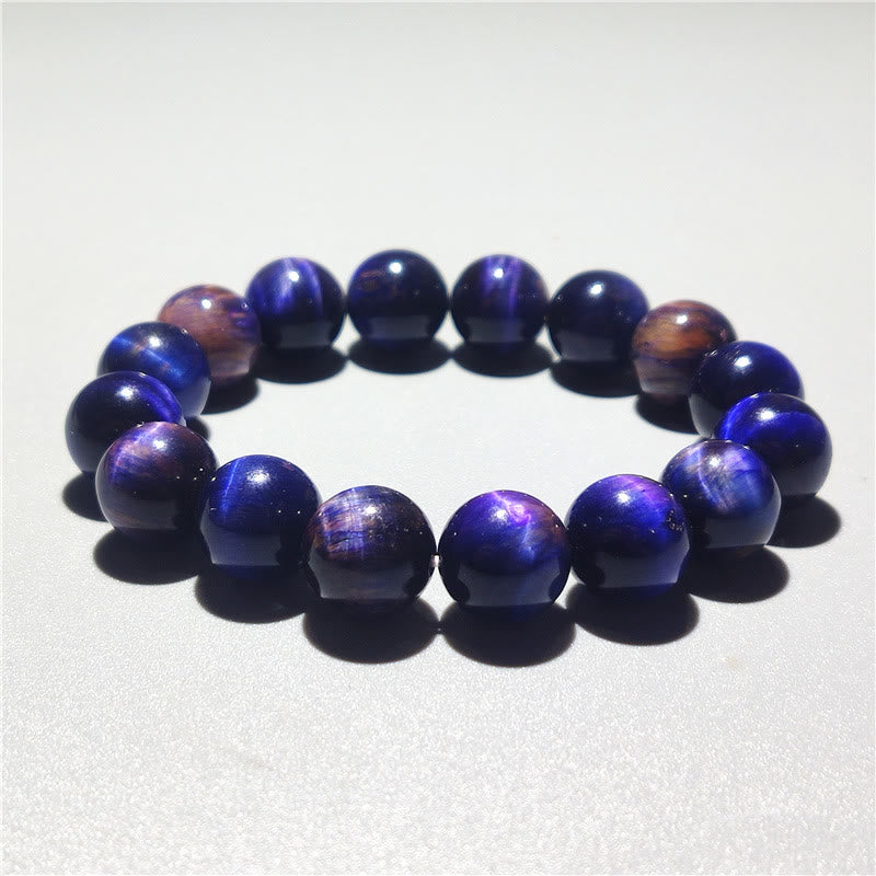 Buddha Stones Verschiedene Tigerauge Vertrauensarmband