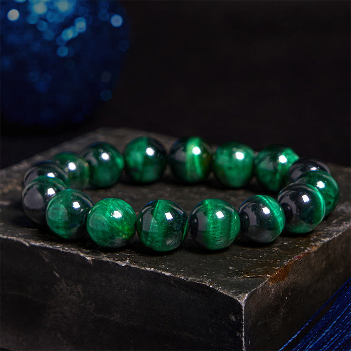 Buddha Stones Verschiedene Tigerauge Vertrauensarmband