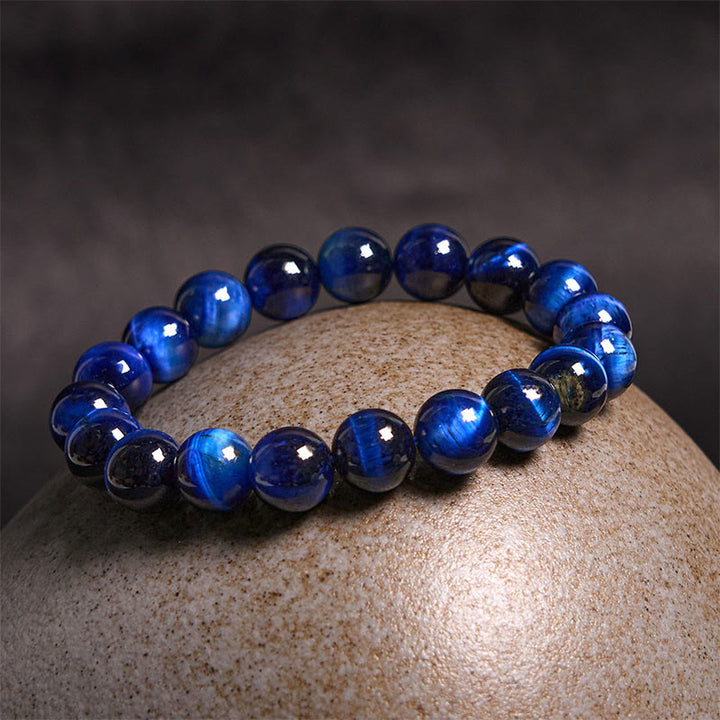 Buddha Stones Verschiedene Tigerauge Vertrauensarmband