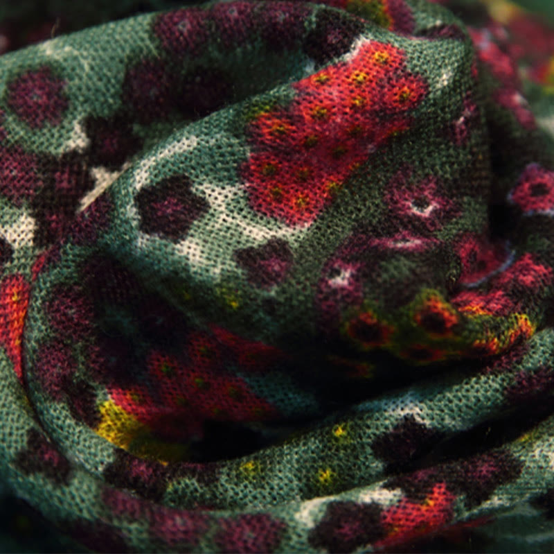 Buddha Stones, tibetischer Vintage-Palast, Ölgemälde, Blumen, Schal, Winter, gemütlicher Reiseschal, Wickeltuch - image 8