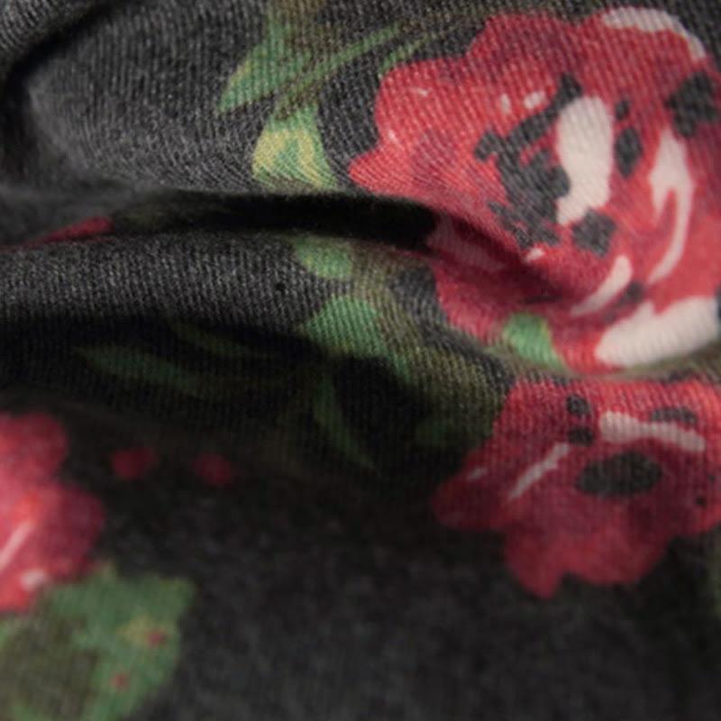 Buddha Stones ​​Tibetische Rose Blume Garten Schal Herbst Winter gemütliche Schal wickeln  - image 13