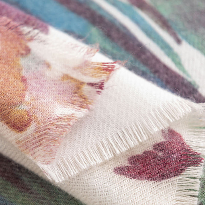 Buddha Stones, tibetischer süßer bunter Blumendruck, Schal, Herbst/Winter, weicher Schal, Wickeltuch - image 20