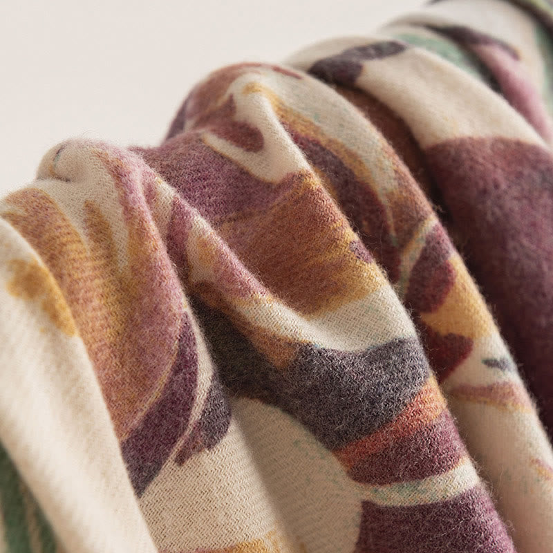 Buddha Stones, tibetischer süßer bunter Blumendruck, Schal, Herbst/Winter, weicher Schal, Wickeltuch - image 15