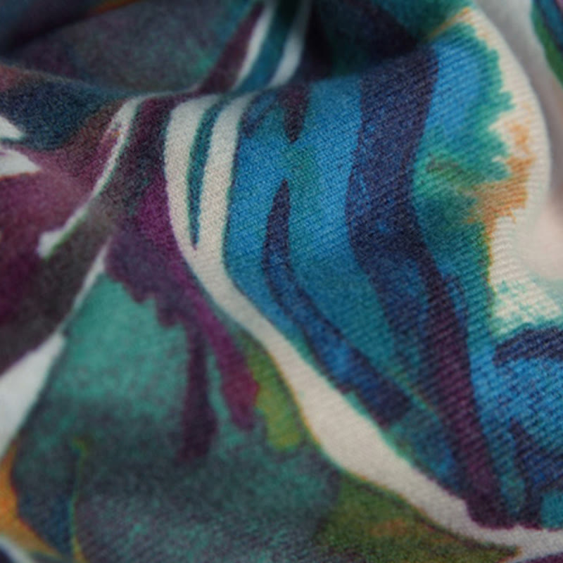 Buddha Stones, tibetischer süßer bunter Blumendruck, Schal, Herbst/Winter, weicher Schal, Wickeltuch - image 8