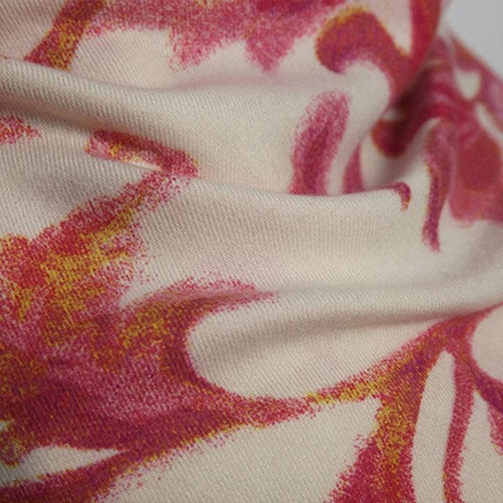 Buddha Stones, tibetischer roter Blumendruck, Schal, Herbst/Winter, weicher, warmer Schal, Wickeltuch - image 11