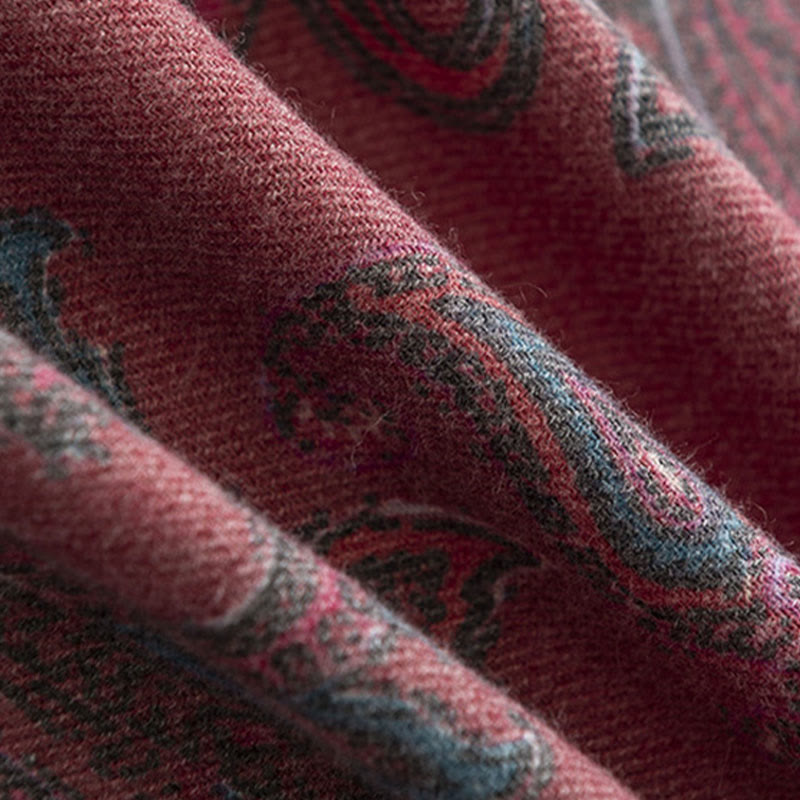 Buddha Stones, tibetischer Paisley-Druck, Schal, Herbst/Winter, weicher, warmer Schal, Wickeltuch - image 7