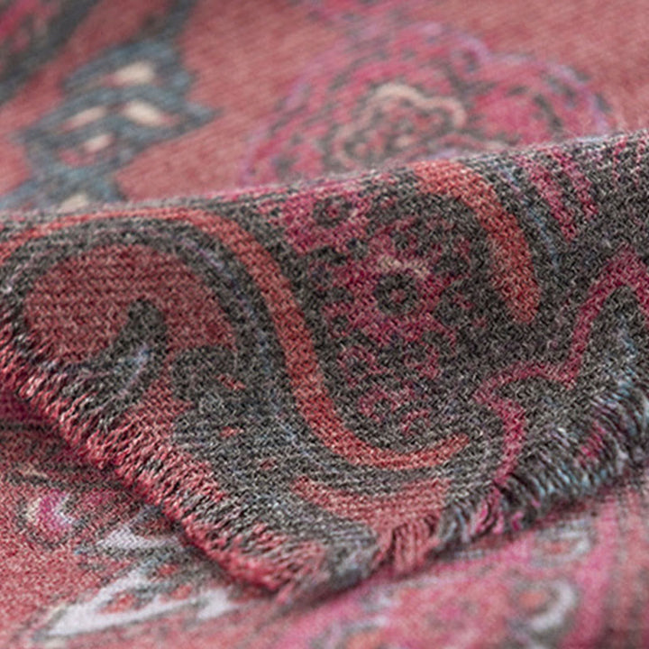 Buddha Stones, tibetischer Paisley-Druck, Schal, Herbst/Winter, weicher, warmer Schal, Wickeltuch - image 6