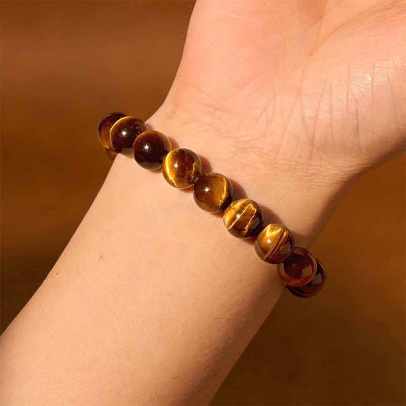 Buddha Stones steigern die Vitalität, warme Farben, Serie positiver Mut, Armband