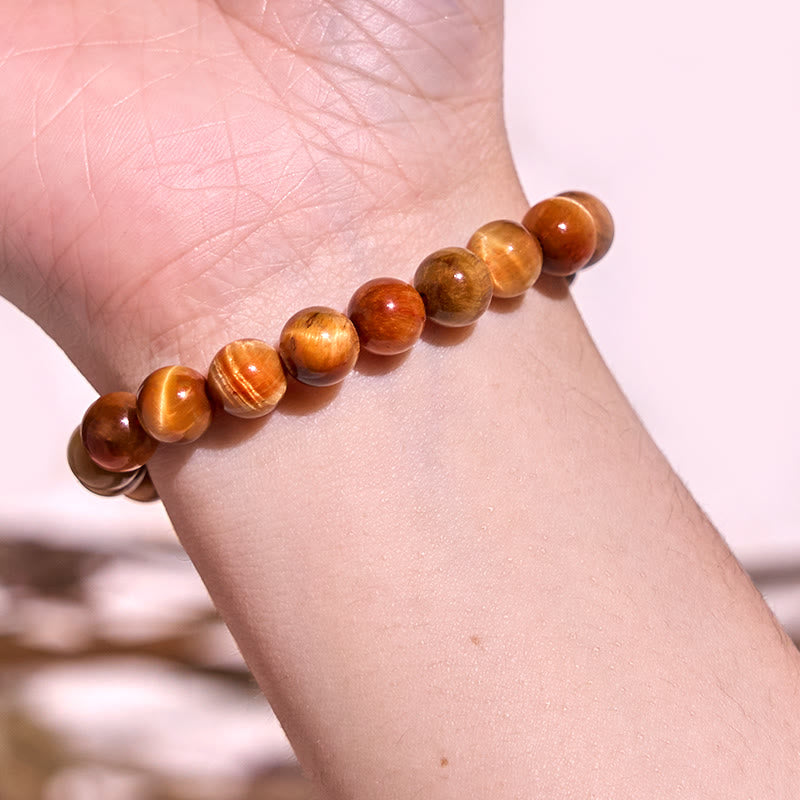 Buddha Stones steigern die Vitalität, warme Farben, Serie positiver Mut, Armband