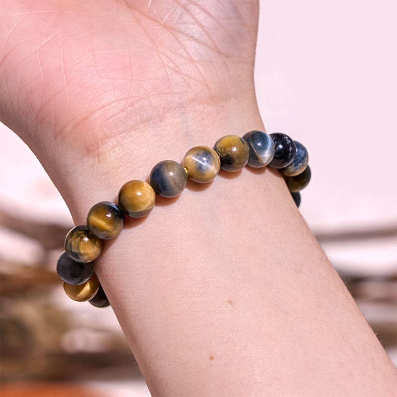 Buddha Stones steigern die Vitalität, warme Farben, Serie positiver Mut, Armband